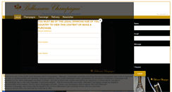 Desktop Screenshot of billionairechampagne.com
